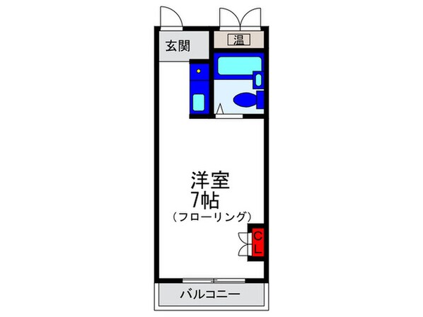 ユニバーサルコート柴原の物件間取画像